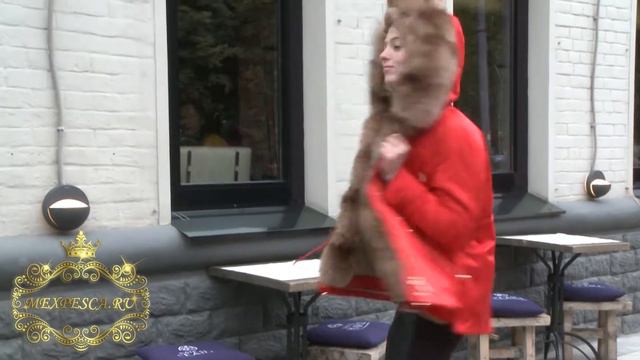 Зимняя парка натуральный мех купить