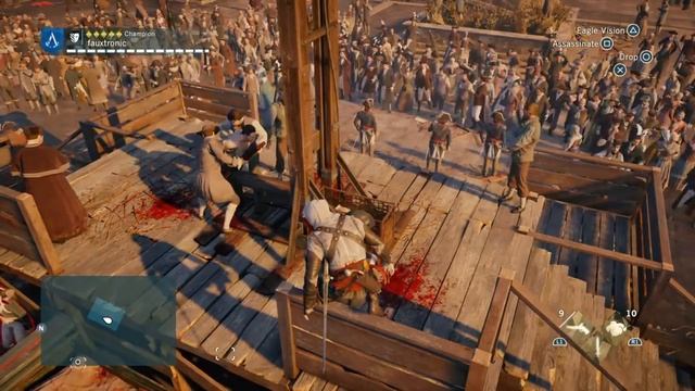 AC:Unity - Guillotine Scene (Close up) смотреть онлайн