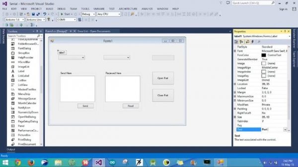 Visual Studio C# Serial Communication Tutorial - Part 1
