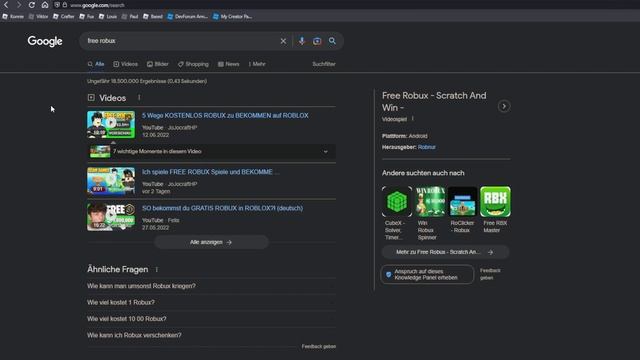 FREE Robux Generator will mich HACKEN! | Roblox Free Robux Scams deutsch смотреть онлайн