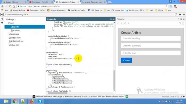 Angular 4 ui grid | Angular 4 grid with crud operations смотреть онлайн