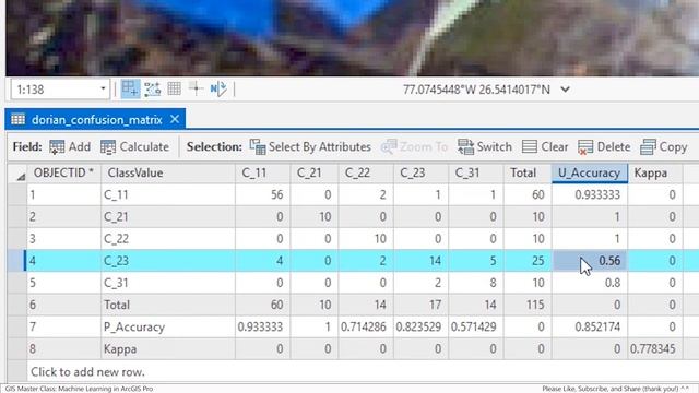 Machine Learning in ArcGIS Pro (Part 6 of 6): Compute Confusion Matrix - GIS Master Class #GIS #Map смотреть онлайн