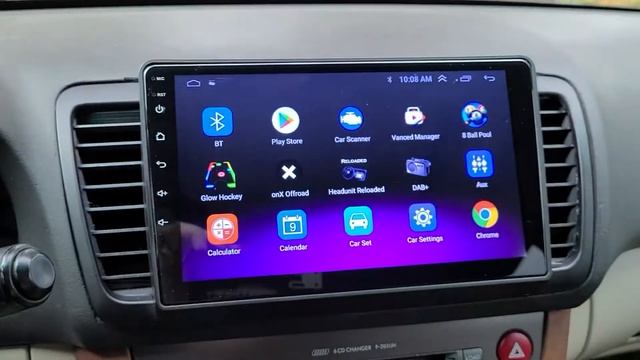 2006 Subaru Outback/Legacy with Seicane head unit смотреть онлайн