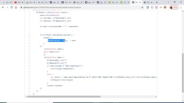 Login with Github Using Rest API v3 in Javascript Full Project with Source Code смотреть онлайн
