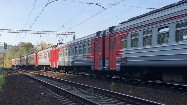 ЭД4М-0183 На перегоне Тульская-Верхние Котлы смотреть онлайн
