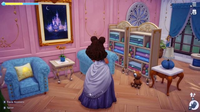 Let's Tour My Fully Furnished Palace! | Disney Dreamlight Valley смотреть онлайн