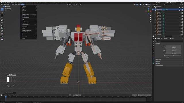 How to Rig ANY Lego Model in Blender | Lego Blender Tutorial смотреть онлайн