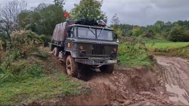 Газ 66 с Газ 41 мотором. Ах, какой звук 🥰