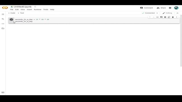 How to find Seconds in a Week and a Day | Google Colab смотреть онлайн