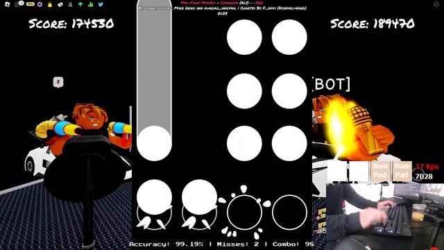 (Funky Friday) Casanova 1.2x Rate 4 Miss | Roblox FNF смотреть онлайн