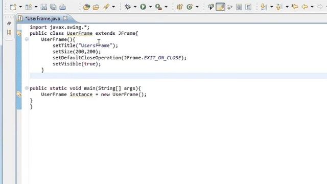 Java programming part 57 GUI : Frame Java Window Container смотреть онлайн