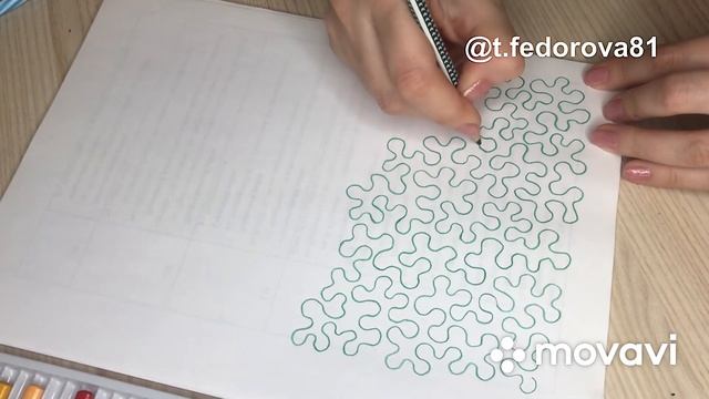 Рисуем стежку стиплинг ( мозги) смотреть онлайн