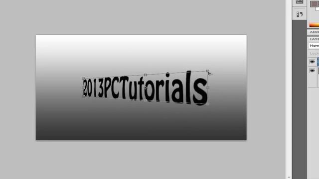 Photoshop CS5 How to make 3D Text смотреть онлайн