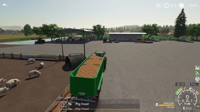 I USED LIZARD THUNDER to Compact 1 MILLION Silage | MEGA FARM | Farming Simulator 19 Timelapse #53 смотреть онлайн