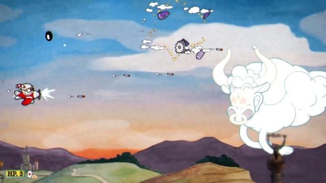 Победили босса Луну!!! CUPHEAD прохождение #3 смотреть онлайн
