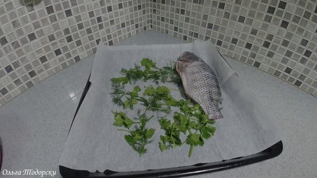 Рыба Тилапия в духовке! ОЧень ВКУсно!!! смотреть онлайн