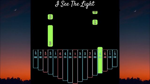 I See the Light - Tangled | Kalimba Tutorial (Easy) смотреть онлайн
