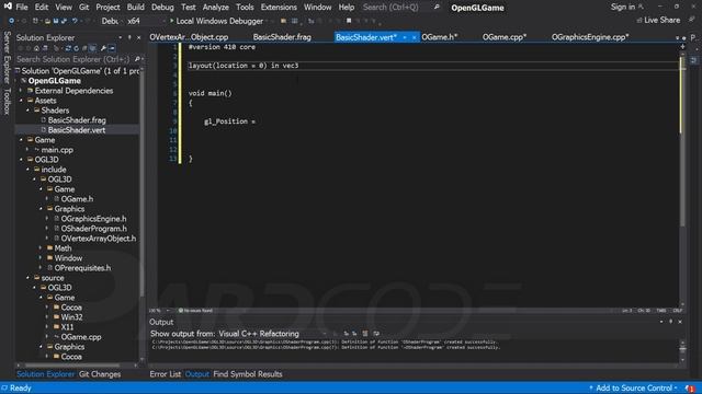 C++ OpenGL 3D Game Tutorial 4: Shaders смотреть онлайн