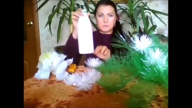 Hand-made!!! flowers from plastic!!! Цветы из пластиковых бутылок смотреть онлайн