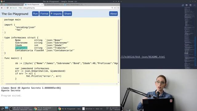 Cap. 16 – Aplicações – 3. JSON unmarshal (desordenação) смотреть онлайн