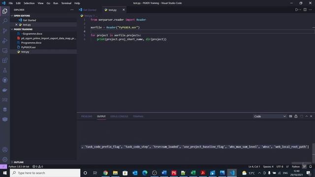 03 Primavera P6 Session 03: Install PyP6XER and Start Coding using Python смотреть онлайн