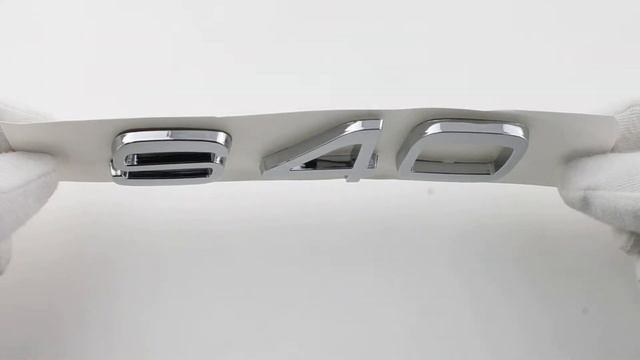 Шильдик на багажник S40 для Volvo хром смотреть онлайн
