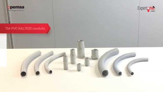 RAL 7035 Rigid And Flexible Conduit System