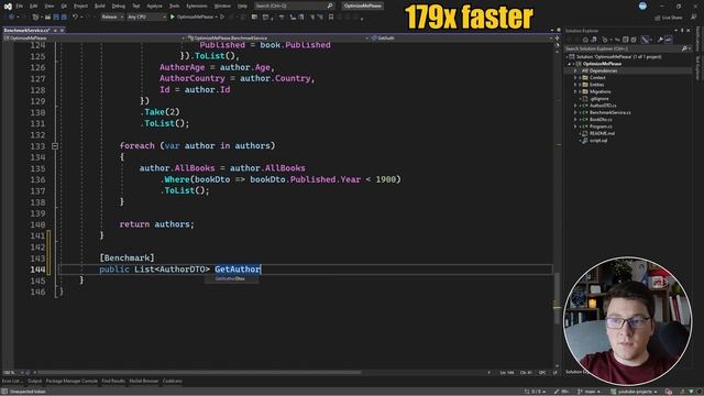 Awesome EF Core Performance Optimization To Make It 190x FASTER смотреть онлайн