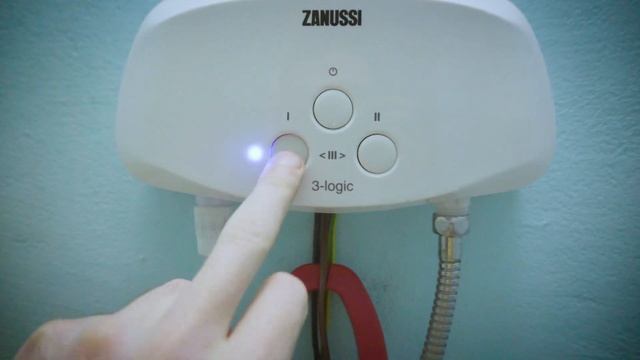 Водонагреватель проточный Zanussi 3-logic 5,5 TS \ instantaneous water heater смотреть онлайн