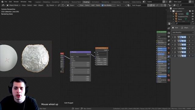 Procedural Gold Material (Blender Tutorial) смотреть онлайн