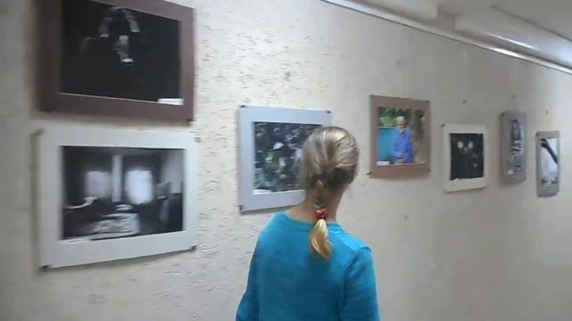 Выставка в центральной городской библиотеке "Новый взгляд",работы из ДШИ 1 смотреть онлайн