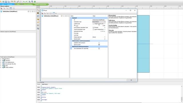 Задачи из Учебного пособия PLAXIS 2D. 1. Осадка круглого фундамента на песке смотреть онлайн