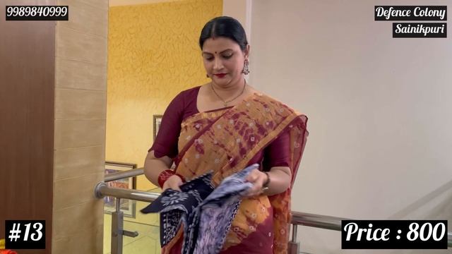 Shibori Kota & Batik Cotton Sarees | Samatha Reddy Studio