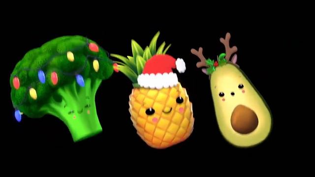 танцующие фрукты ( новый год) смотреть онлайн