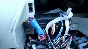 АМ  Калина-11183.  Управление  краном печки