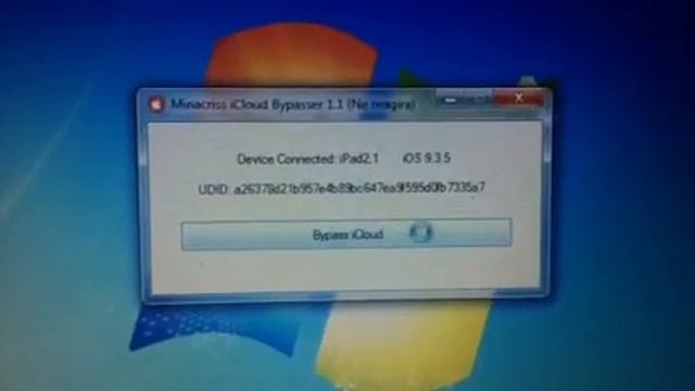 iCloud iPad2 9.3.5 bypass few second job смотреть онлайн