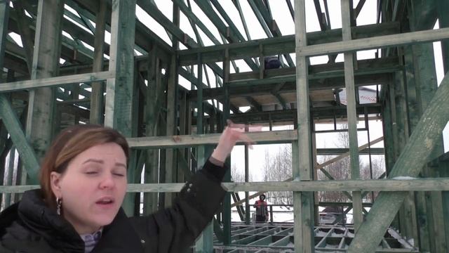 Строим дом в Подмосковье. Дневник стройки. День 9 смотреть онлайн