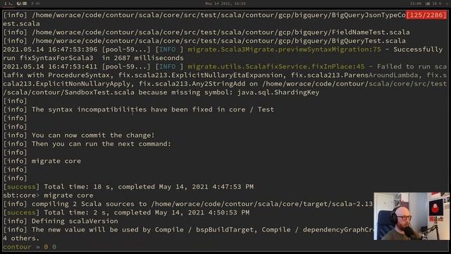 (Twitch 5/14/21) Happy Scala 3 Day! Foolhardy developer attempts to upgrade their real world app... смотреть онлайн