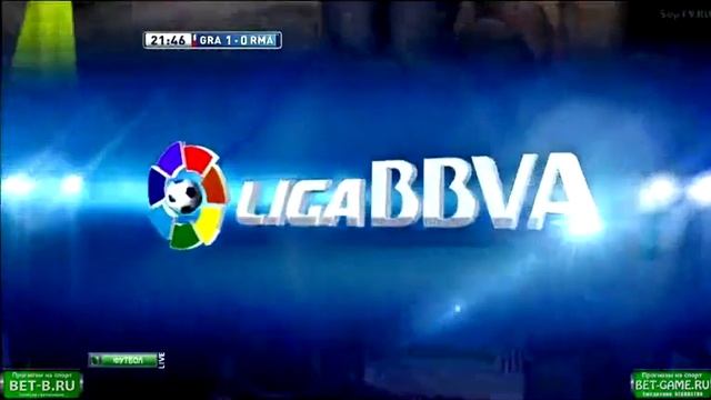 Гранада 1-0 Реал Мадрид автогол Роналдо смотреть онлайн