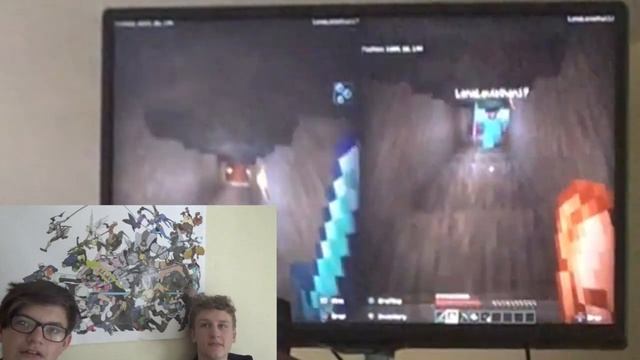 Aubrey Holmes Struggles To Play Minecraft (Feat. Loneleviathan 17) | Aubrey Games смотреть онлайн