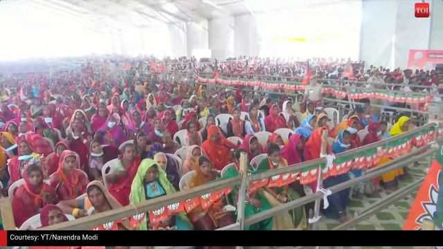 LIVE: PM Modi lays foundation stone of various projects at Shantivan Complex of Brahma Kumaris смотреть онлайн