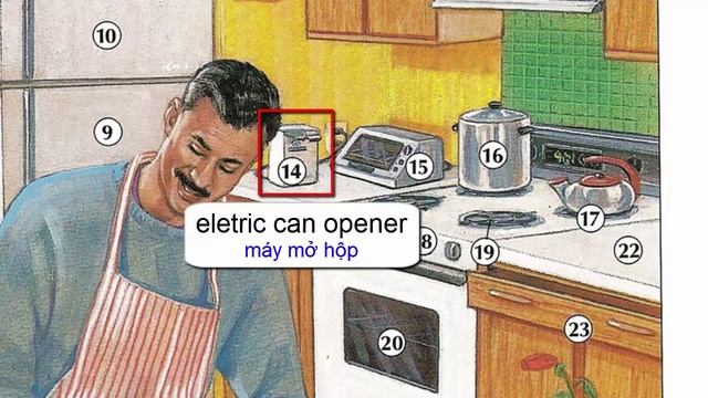 Oxford dictionary | Lesson 28: A Kitchen | Learn English | Oxford picture dictionary смотреть онлайн