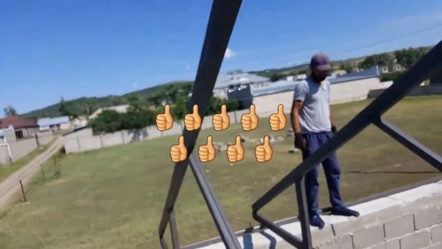 Навес Naves  крыша на сварочные  мастер на все руки  Usta Hər əl  Rauf Nabiev Muğanlı