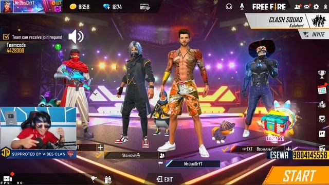 TEAMCODE RAP BATTLE FOR DIAMOND GIFT ON FREEFIRE | MRJUNIOR смотреть онлайн
