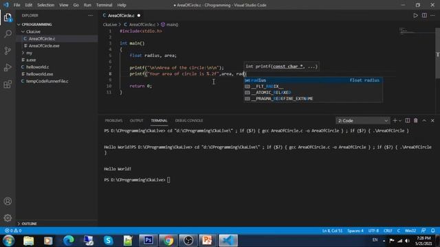 #3 VS Code for C and CPP || Cka Live 2.0 смотреть онлайн