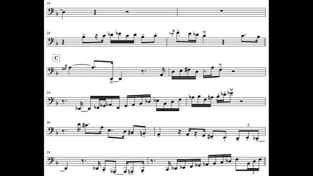 Reginald Chapman - Hoodie (Prototype) [Bass Trombone Transcription] смотреть онлайн