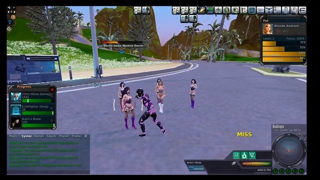 Entropia Universe - Talking Vixen Loot to Hunt and Make PED смотреть онлайн