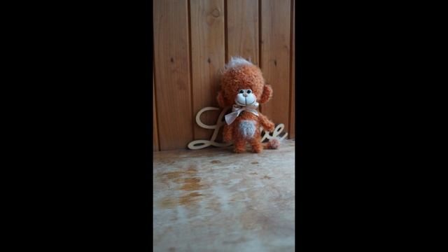 Вязаные игрушки.Новый год .Год обезьяны.Polirinka смотреть онлайн