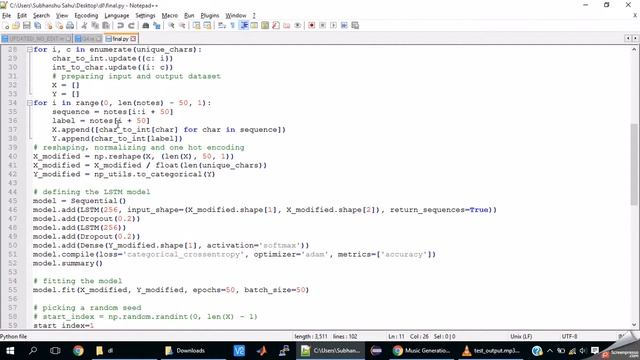 Music Generation Using LSTM смотреть онлайн