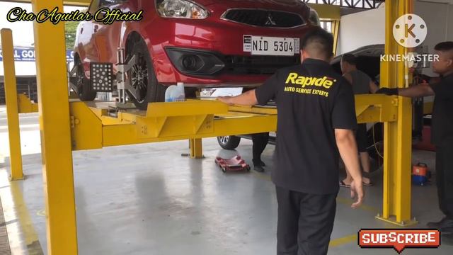 MIRAGE HB 10k PMS AT RAPIDE AUTO SERVICE CENTER смотреть онлайн